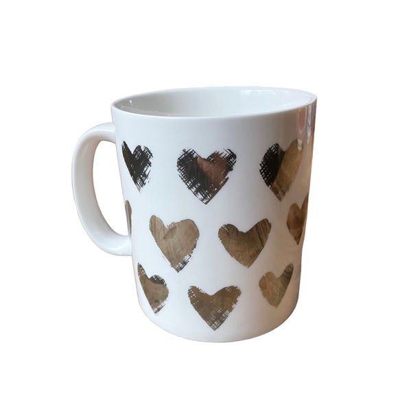 West Elm | Metallic Silver Heart Mug - Picture 2 of 4
